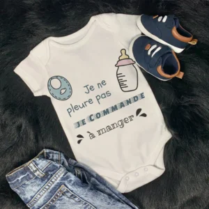 Body bĂ©bĂ© personnalisĂ© avec la demande : veux-tu ĂȘtre ma marraine ?
